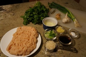 Asian chicken meatball ingredients