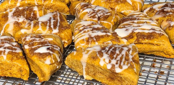 gluten free pumpkin scone