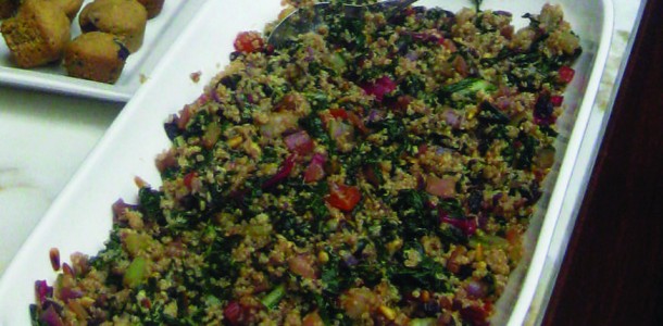 chard quinoa salad