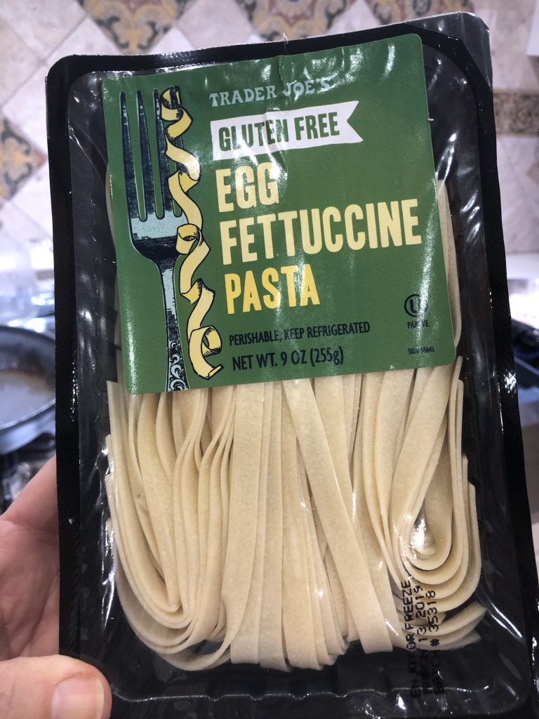 Gluten free fresh pasta