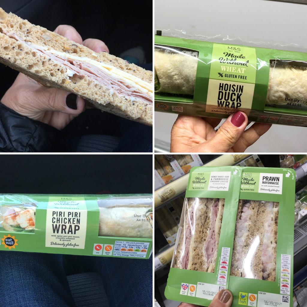 gluten free sandwiches uk