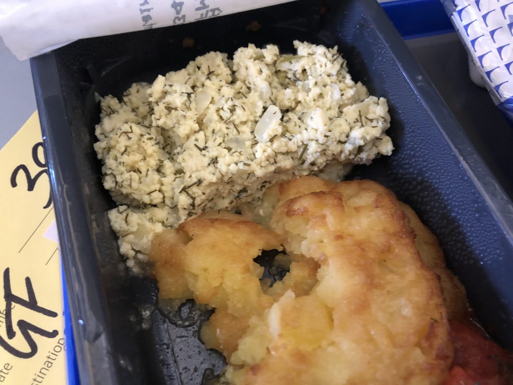 gluten free airplane food