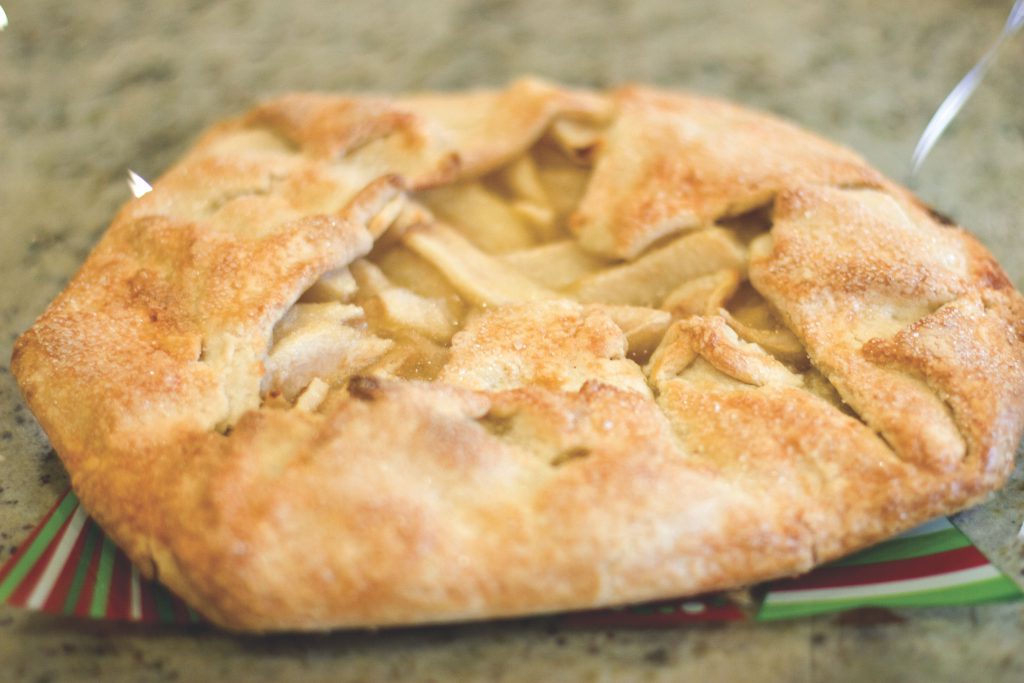 gluten free pear galette